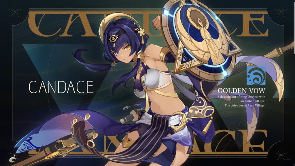 Genshin Impact 3.1: Chọn đội hình và trang bị cho Candace 1 genshin impact candace dps