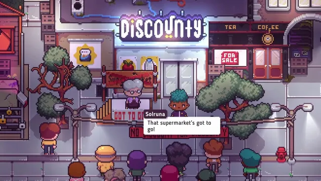 Quản lý siêu thị nhỏ xinh trong Discounty sắp ra mắt 2 Discounty
