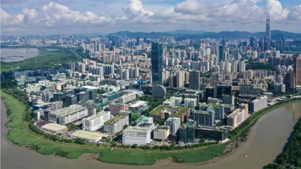 Apple nhượng bộ 1 hetao shenzen hong kong tech hub xinhua