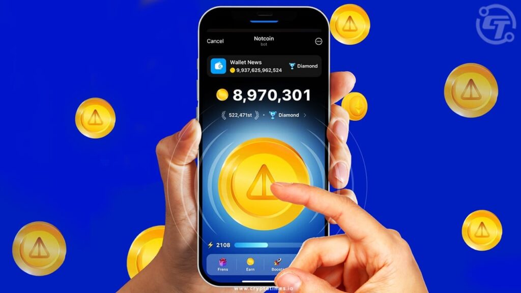 5 đợt airdrop to nhất năm 2024 4 Notcoin goes live on TON blockchain airdrops over 80 billion tokens gamen.pro