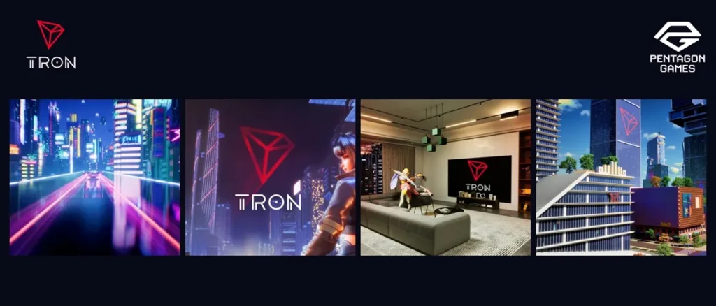 Pentagon Games bắt tay Tron DAO 1 tron pentagon image gamen.pro