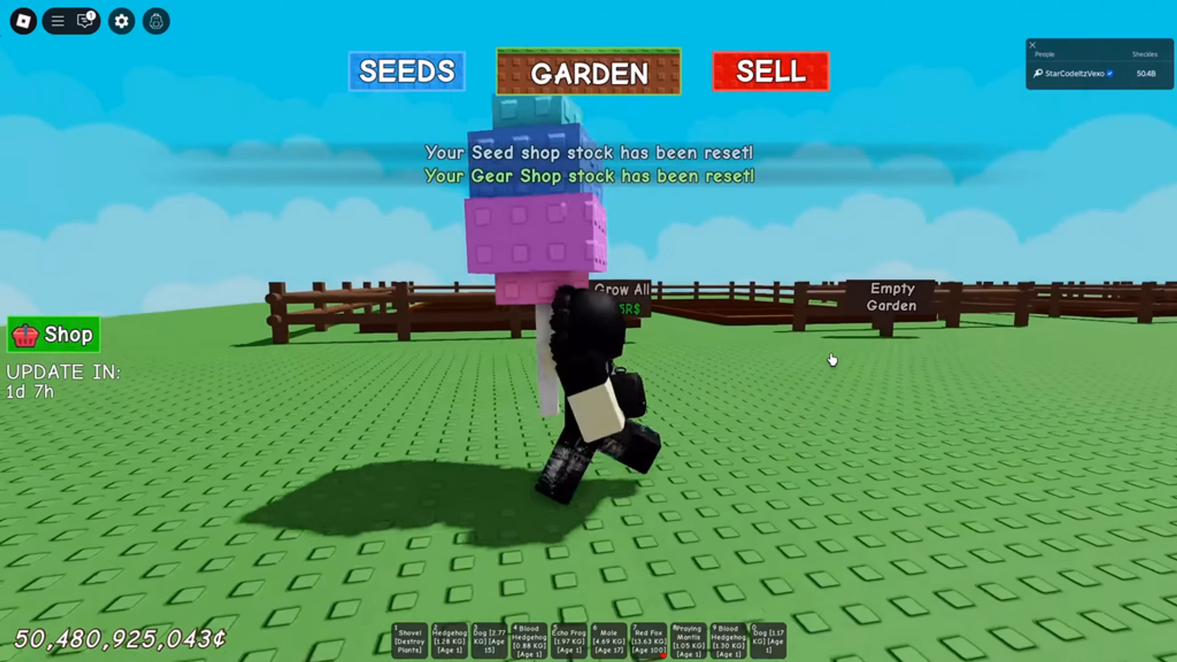 gamen.pro-GROW A GARDEN SCRIPTS! How To BUY CANDY BLOSSOM! _Working__ ROBLOX 0-44 screenshot
