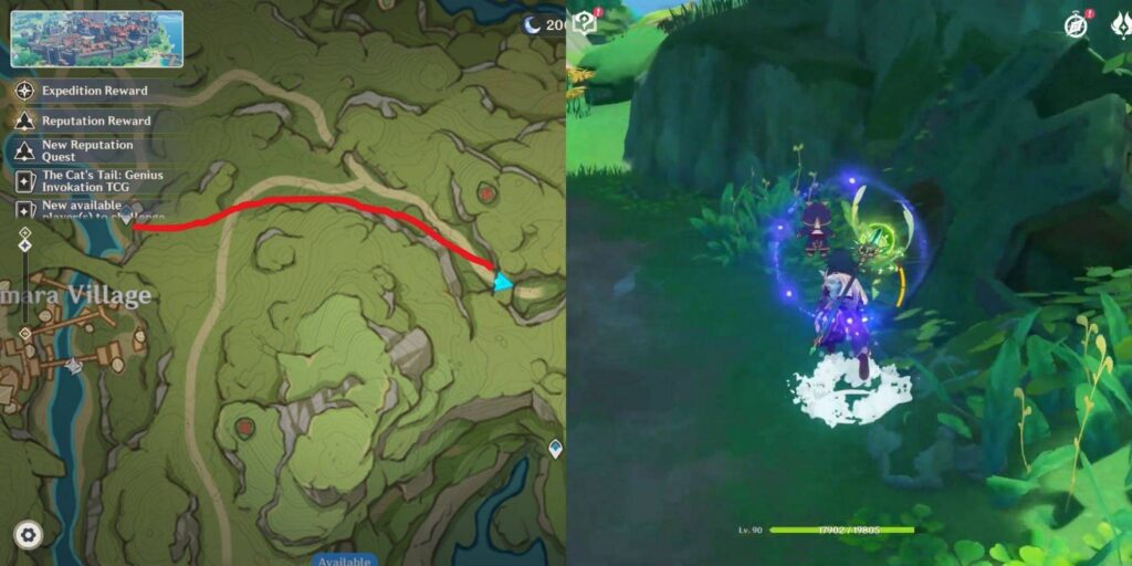 genshin impact ardravi valley dendroculus location 1