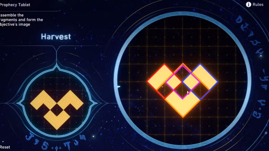 gamen.pro aedes elysiae prophecy tablet puzzle 1 solution 1 in honkai star rail