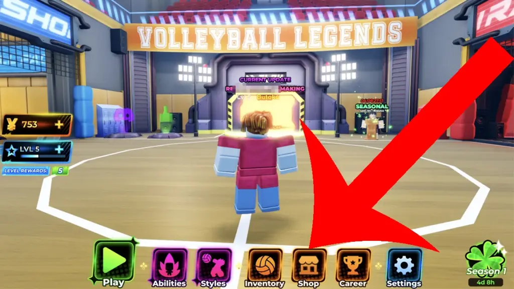 gamen.pro volleyball legends shop button