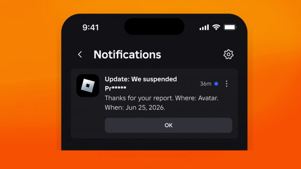 Roblox đại tu hệ thống báo cáo 1 gamen.pro roblox report notifications 1140x641 1