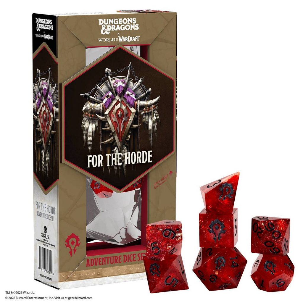 WoW FTH Adventure Dice Product Shot 1