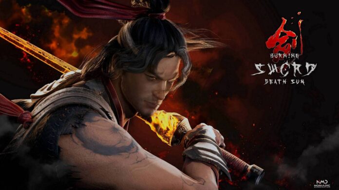 gamen.pro Burning Sword Death Sun key art 2