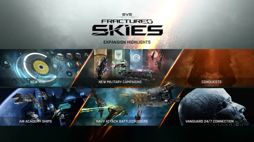 EVE Online: Fractured Skies ra mắt với 4 chiến dịch quân sự 1 gamen.pro EVE Online Fractured Skies content