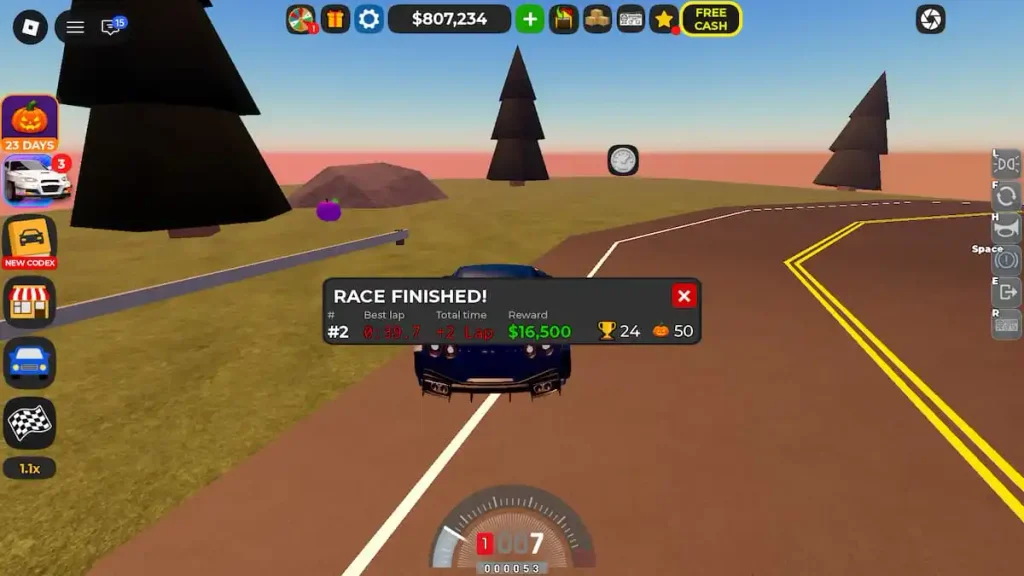 gamen.pro Halloween Race in Car Dealership Tycoon