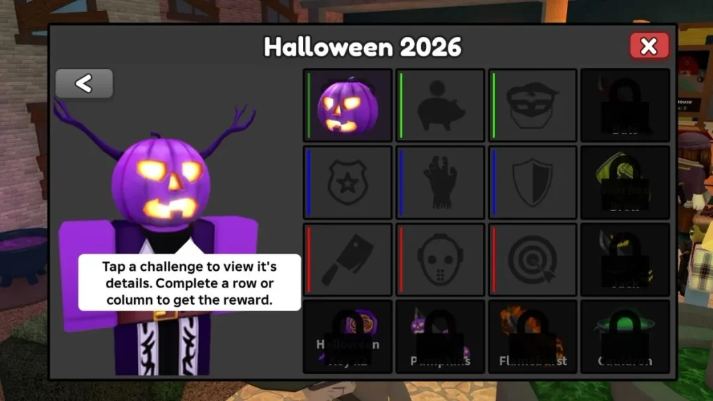 gamen.pro Murder Mystery 2 Halloween Bingo