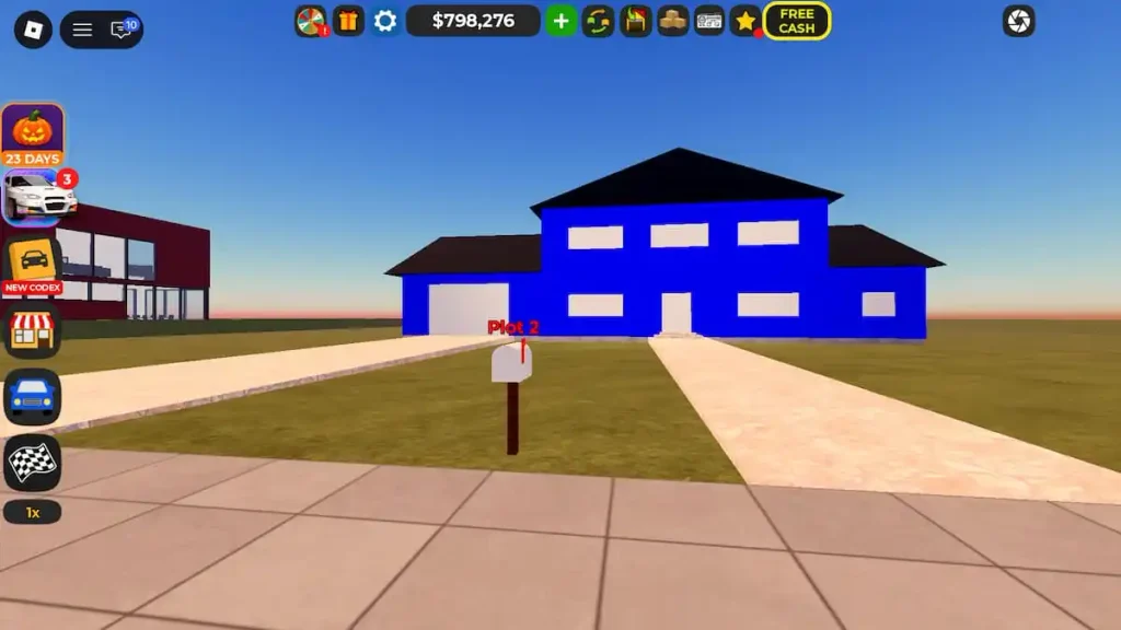 gamen.pro Trick or Treat Houses in Car Dealership Tycoon