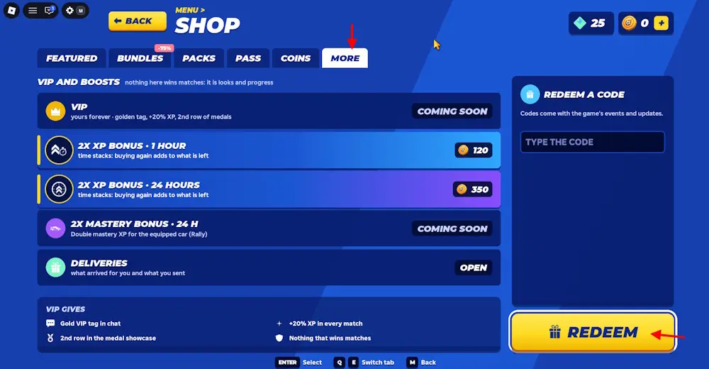 gamen.pro Turbo Soccer codes redeem
