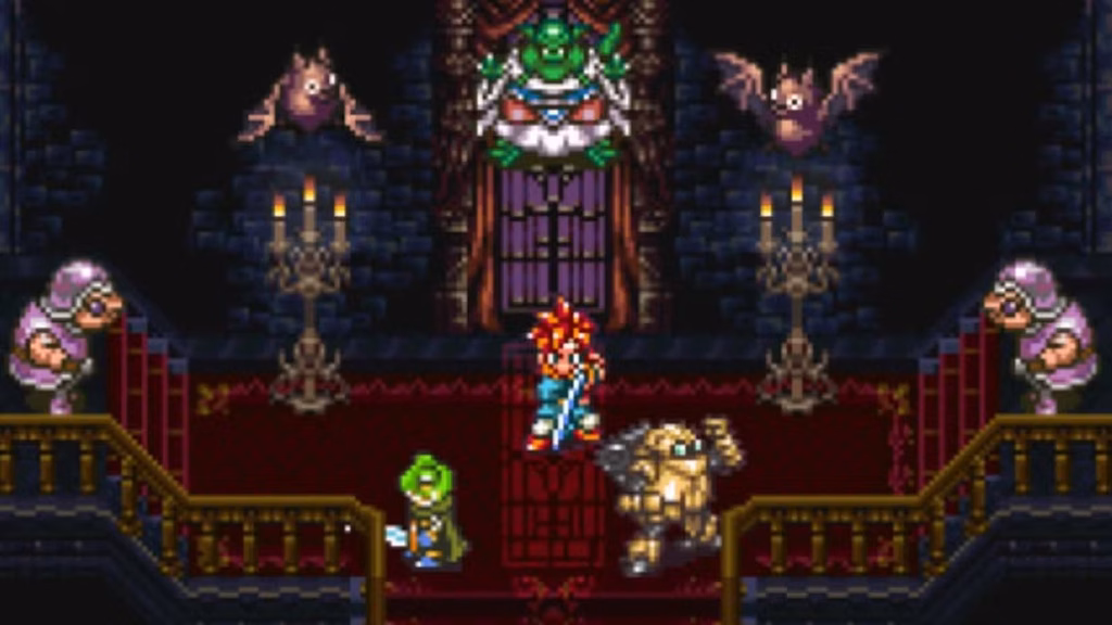 gamen.pro chrono trigger magus castle stairs boss