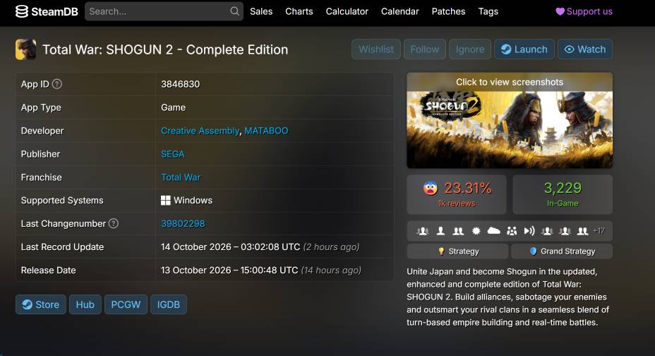 Ảnh minh họa Total War: Shogun 2 Complete Edition