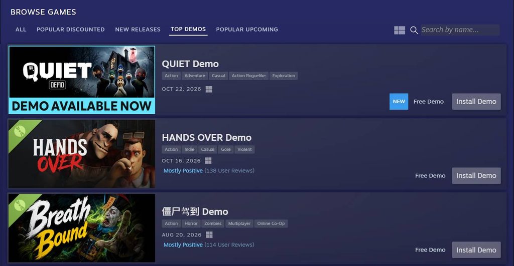 gamen.pro quiet demo ss