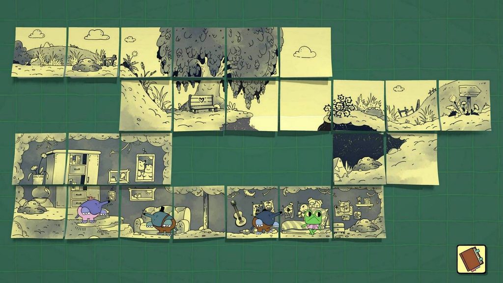 Walk The Frog lên Switch và di động, cho game thủ giải đố bằng giấy ghi chú 1 gamen.pro ss Walk The Frog