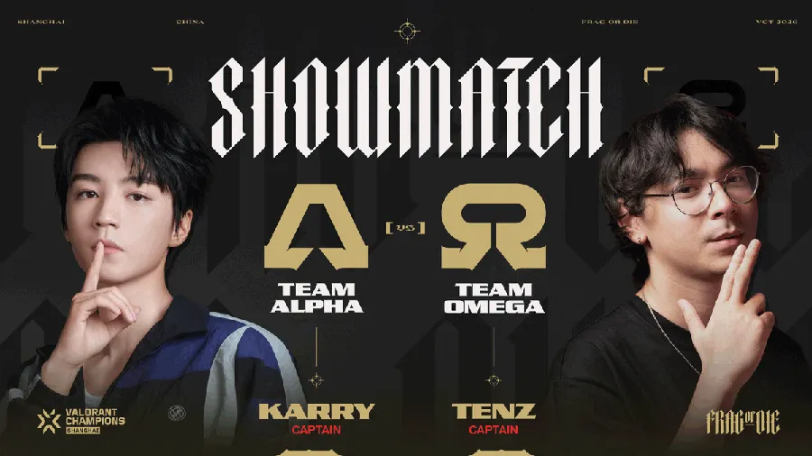 Trận showmatch VALORANT Champions 2026 quy tụ TenZ, OhnePixel và ca sĩ Athena 1 gamen.pro valorant champions 2026 showmatch captains