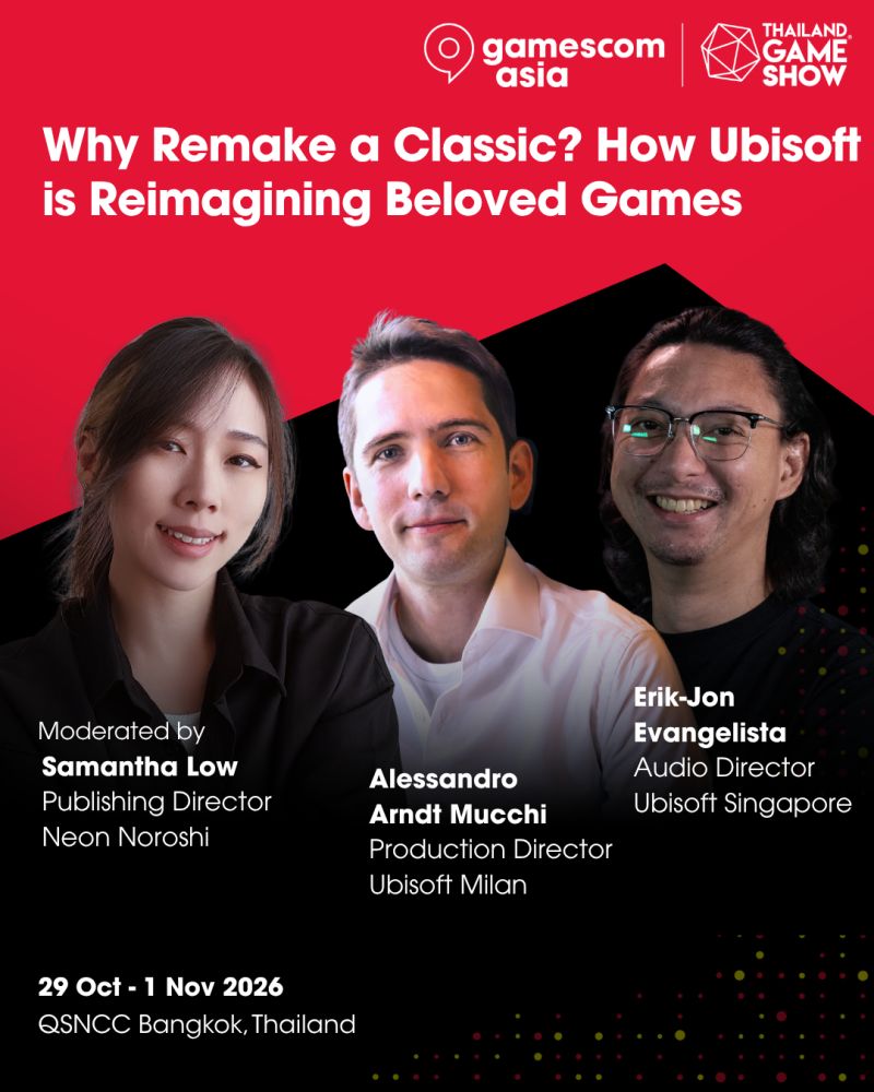 gamescom asia x Ubisoft Why Remake a Classic