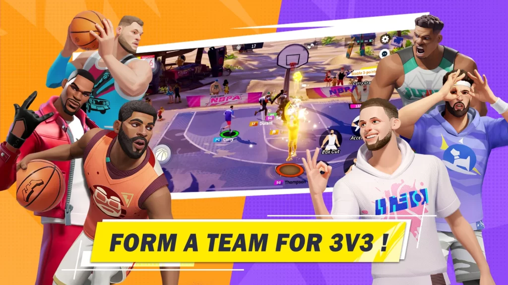 Hoop Heroes, game bóng rổ 3v3 của NetEase cho chơi sớm 1 Hoop Heroes