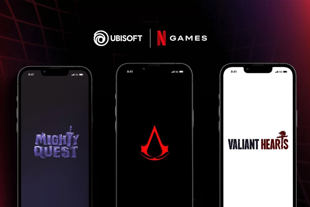 Netflix Ubisoft mobile game partnership featured