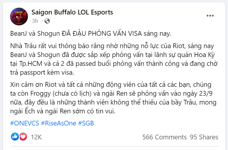 BeanJ và Shogun đã được cấp visa đi Mỹ 1 Screenshot 2022 09 22 155049