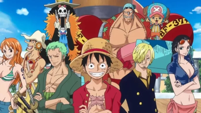 The Straw hat pirates crew