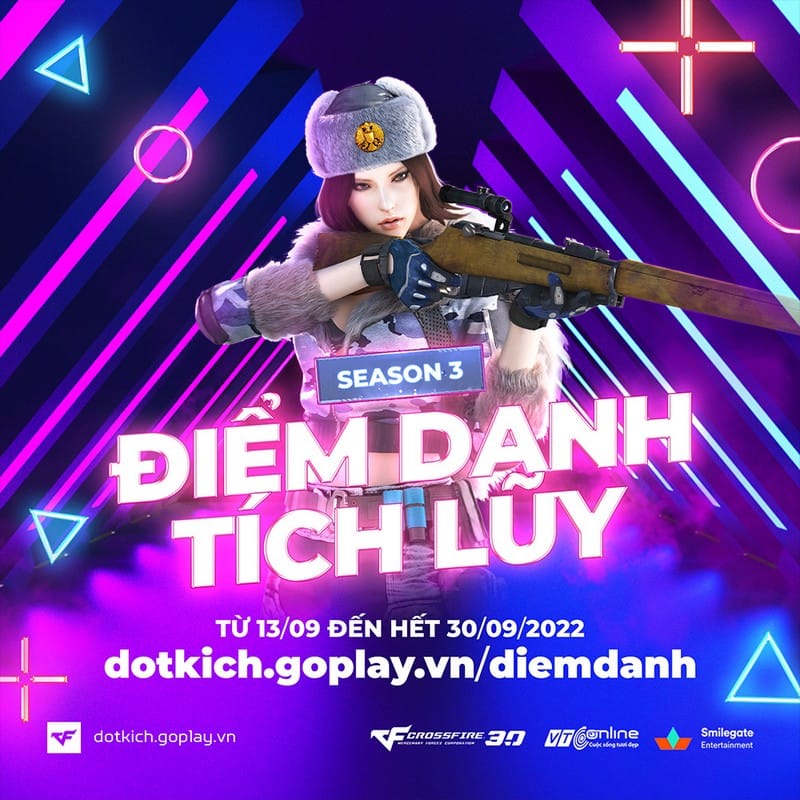 Cộng đồng Đột Kích nhận mưa quà tặng chỉ với việc điểm danh tháng 9! 1 cf event 15092022 1