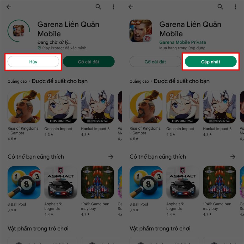 Cách sửa lỗi Liên Quân Mobile không cập nhật được phiên bản mới 2 loicapnhatlq1 1280x1280 800 resize