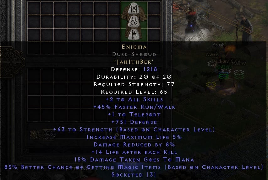 Diablo II: Toàn bộ công thức ghép đồ Runewords 1 o1634216887397082