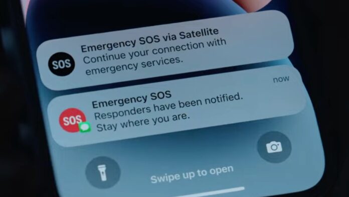 Emergency SOS iphone 14