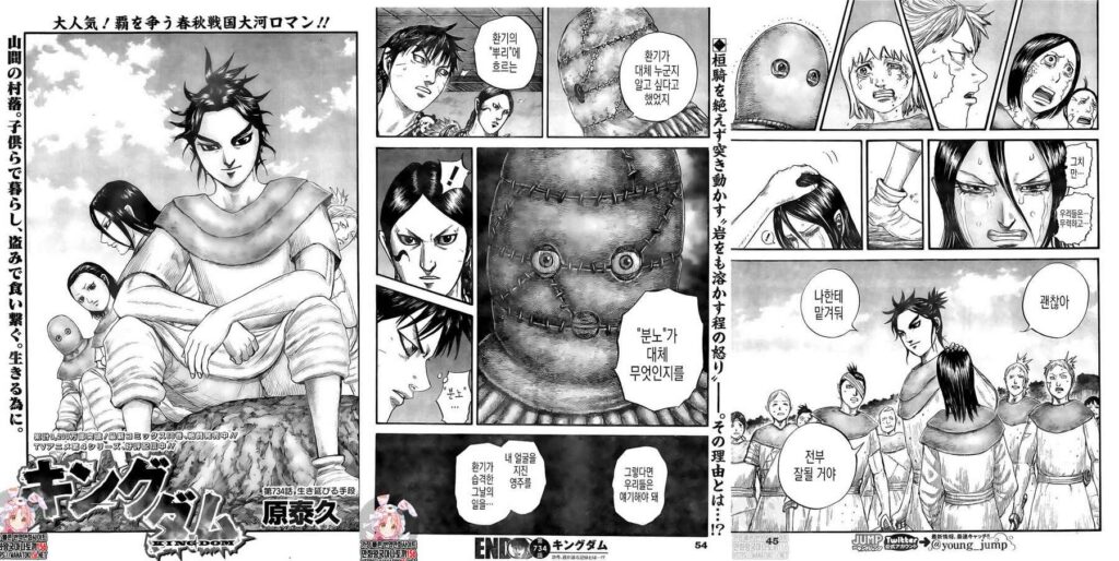 kingdom chap 734