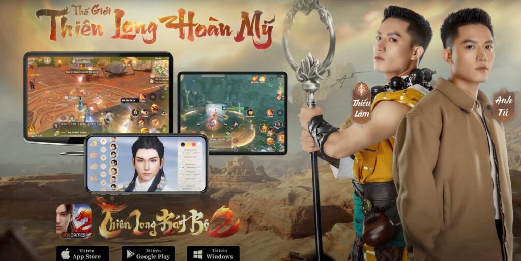 Thiên Long Bát Bộ 2 VNG tung tạo hình ca sĩ Anh Tú với môn phái Thiếu Lâm 2 thien long bat bo 2 anh tu 2
