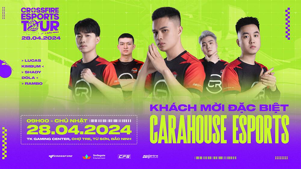 Bắc Ninh sẽ là điểm đến tiếp theo của Crossfire eSports Tour 2024 3 Crossfire eSports Tour 2024 3