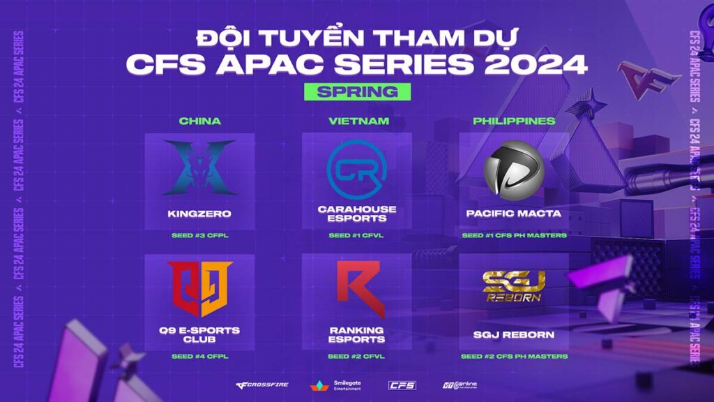 CFS APAC SERIES 2024 Spring – Thử thách quốc tế đầu tiên trong năm của Đột Kích Việt Nam 3 cf apac 2024 2
