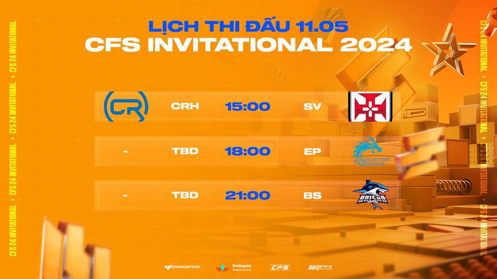 Baisha Gaming tiếp tục thống lĩnh đấu trường Đột Kích quốc tế tại CFS Invitational 2024 1 CFS Invitational 2024 1