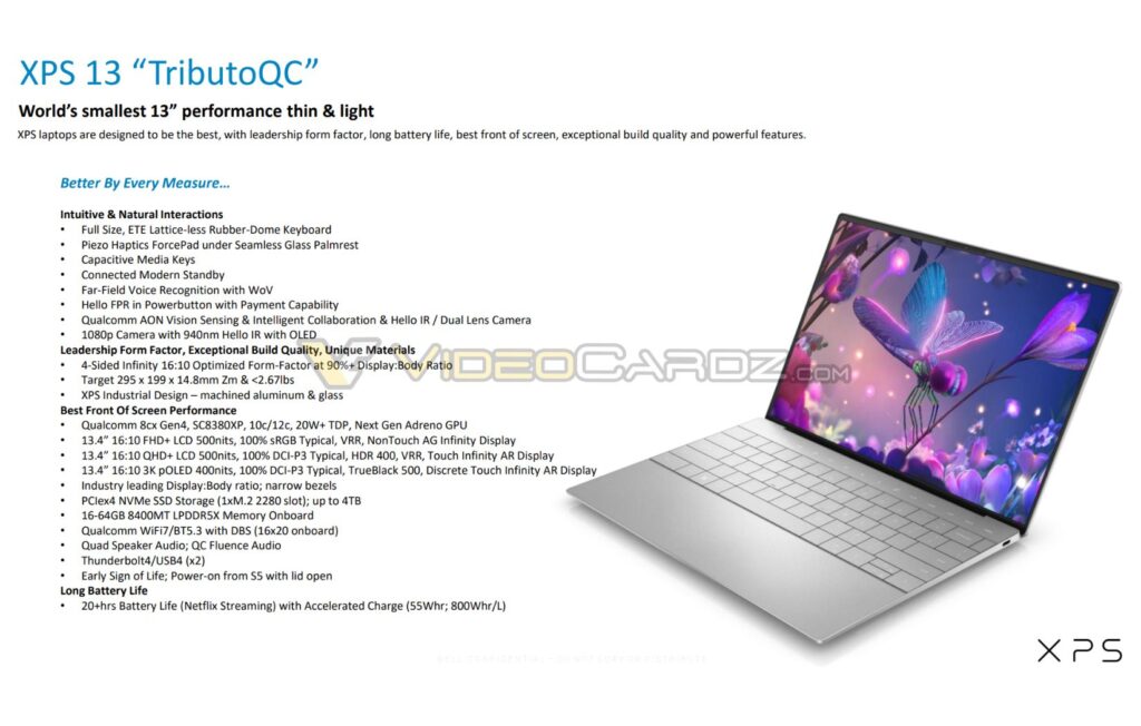 DELL XPS 13 TRIBUTO QUALCOMM 1