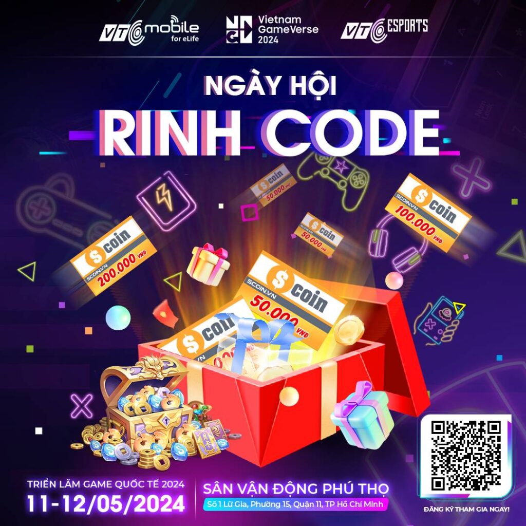 VTC Mobile và 'cơn mưa' quà tặng game thủ tại Vietnam GameVerse 2024 2 GAMEVERSE vtc mobile 2024 2