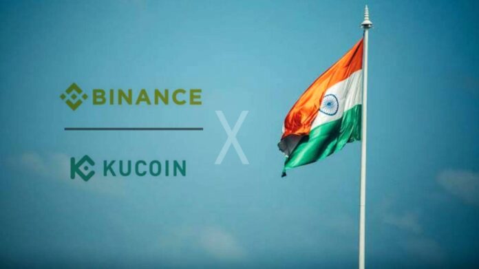 binance x kucoin x india