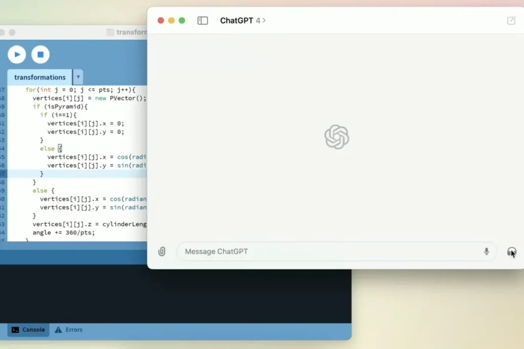 chatgpt desktop app
