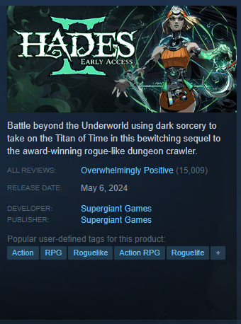 hades2 steam review