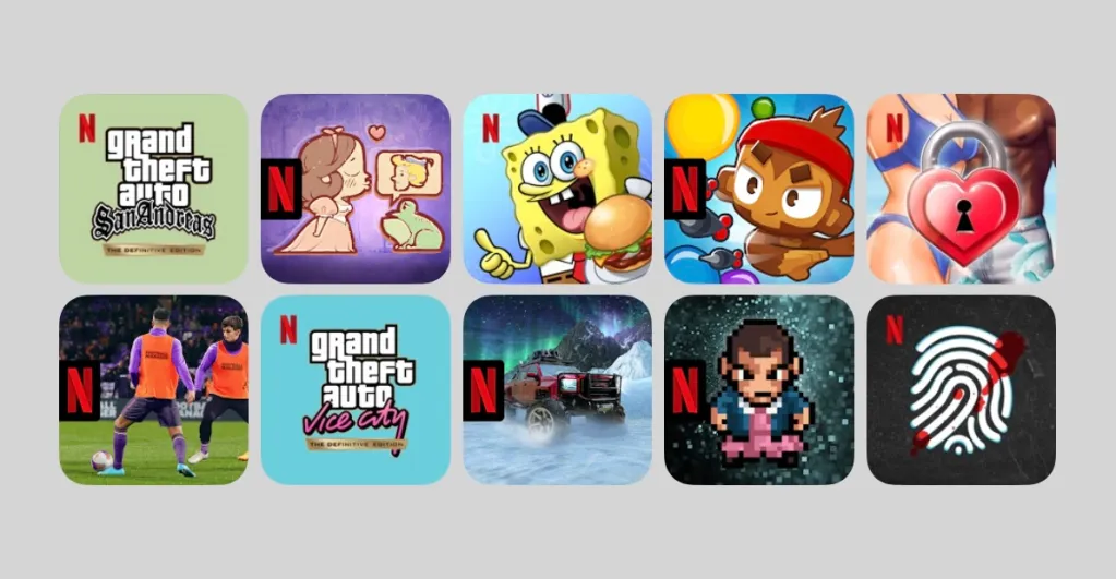 top netflix game downloads