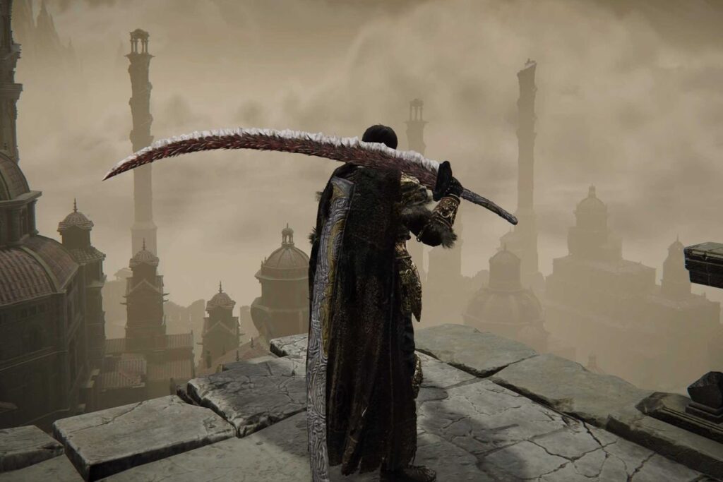 Shadow of the Erdtree nhận gạch đá từ game thủ vì quá khó 1 elden ring dlc great katana.0