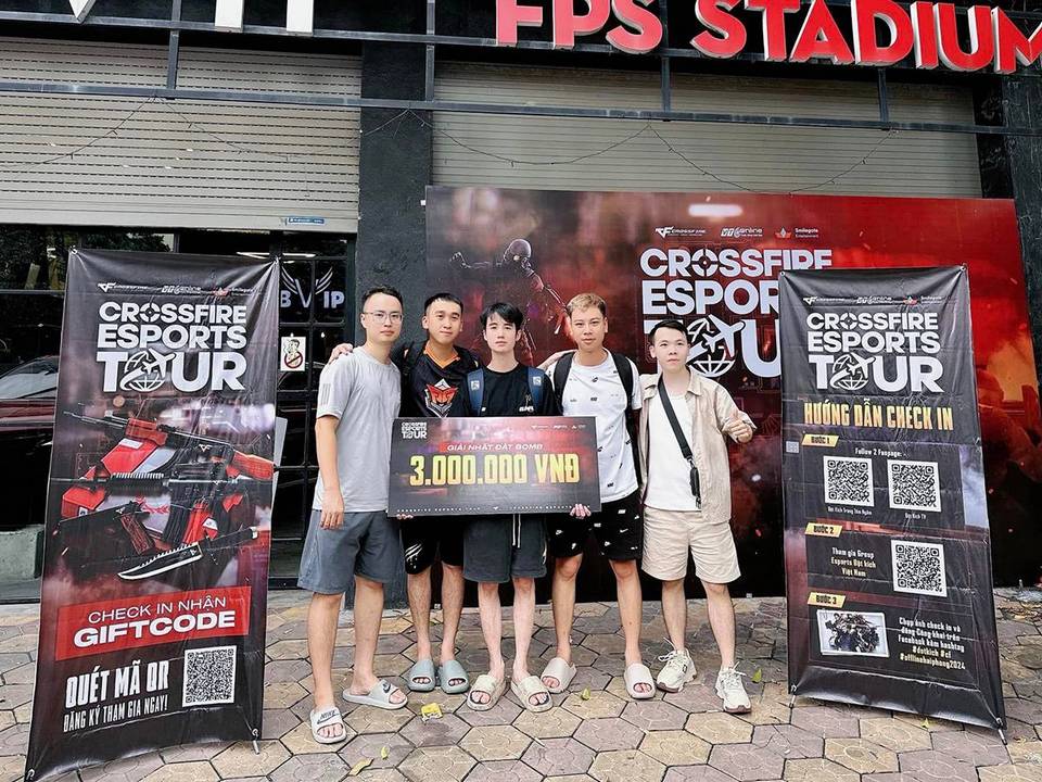 Hải Phòng cực nóng với offline thi đấu Crossfire Esports Tour 2024 3 CET 29072024 2