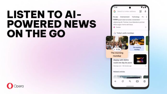 Opera brings image generation and other AI features to its Android browser 1