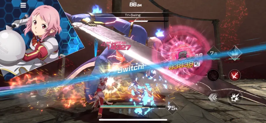 Sword Art Online Variant Showdown Gameplay 2