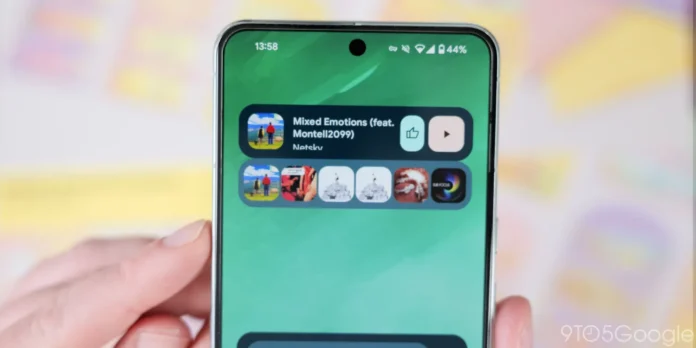 YouTube Music widget v2