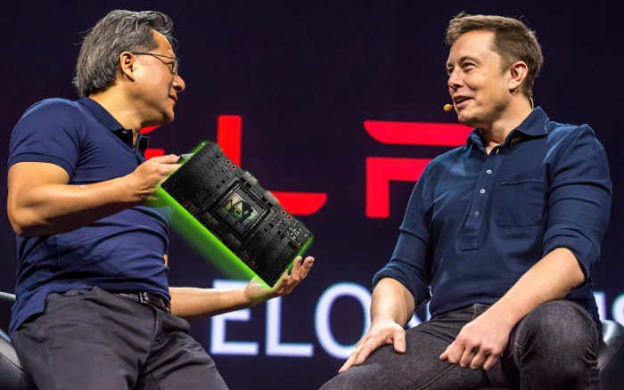 elon musk and jesen huang