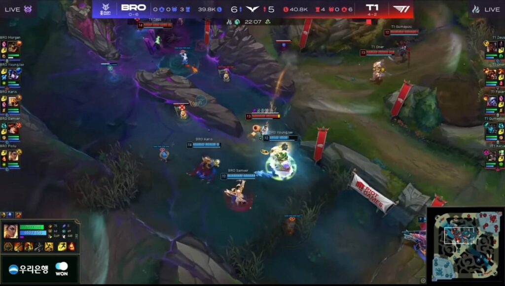 LMHT: Faker chiếm trọn spotlight trong ngày T1 vất vả đánh bại BRO 2 faker 1 1720606996776626131545