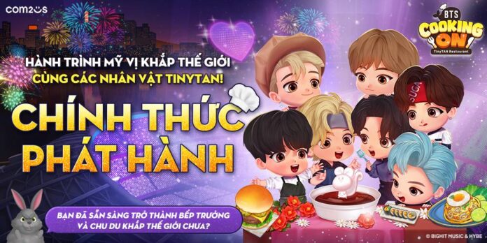 BTS Cooking On VN Launching 1000x500